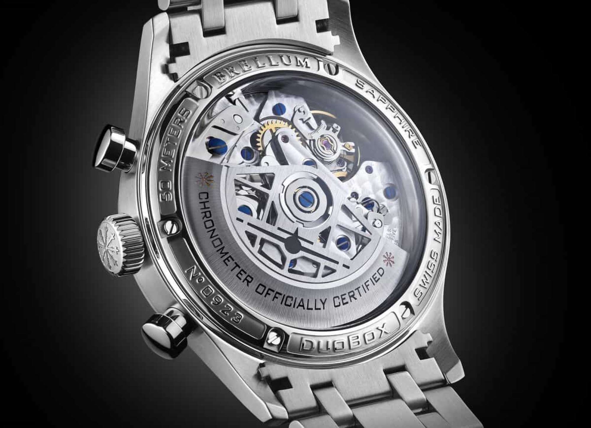 Brellum Pilot Power Reserve Chronometer Blue Dial pilot.217 – Swiss Time
